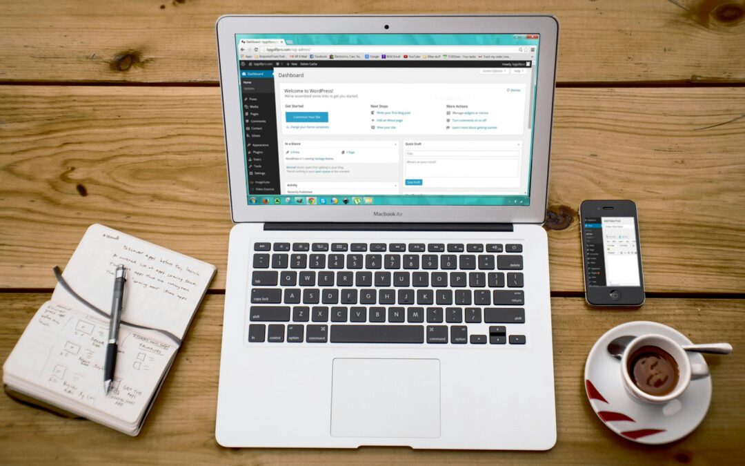 wordpress dashboard